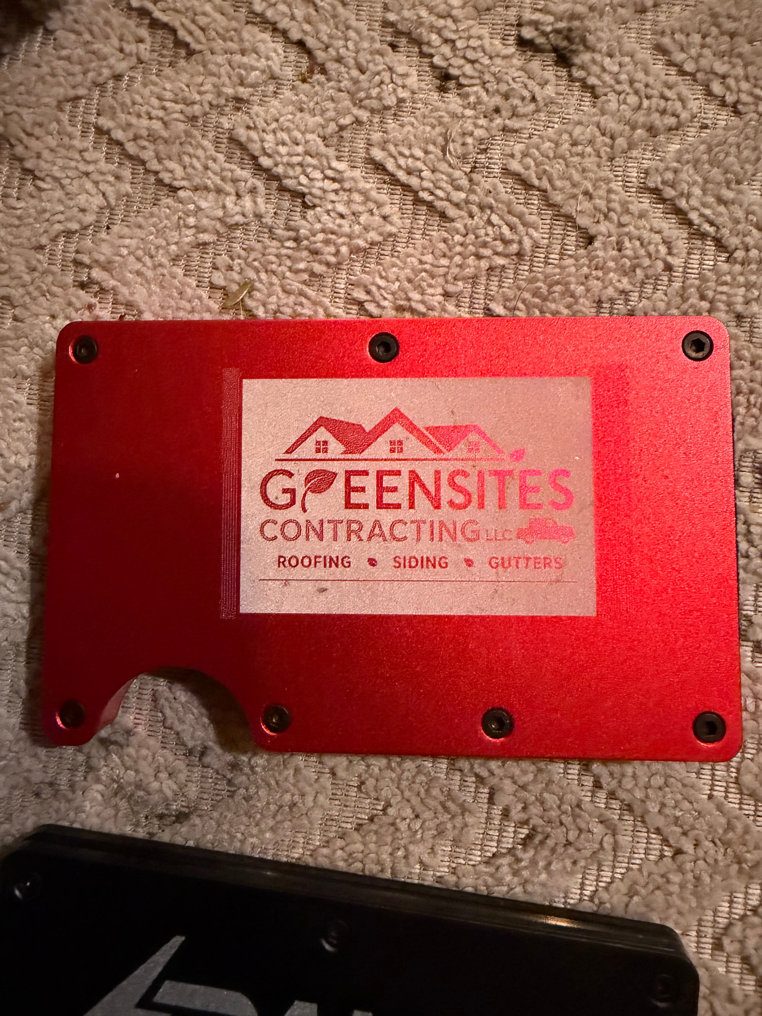 Billetera Metálica Grabada — Tarjetero de Aluminio RFID