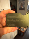 Placa Grabada Personalizada - Cierre, Reconocimiento y Conmemoración