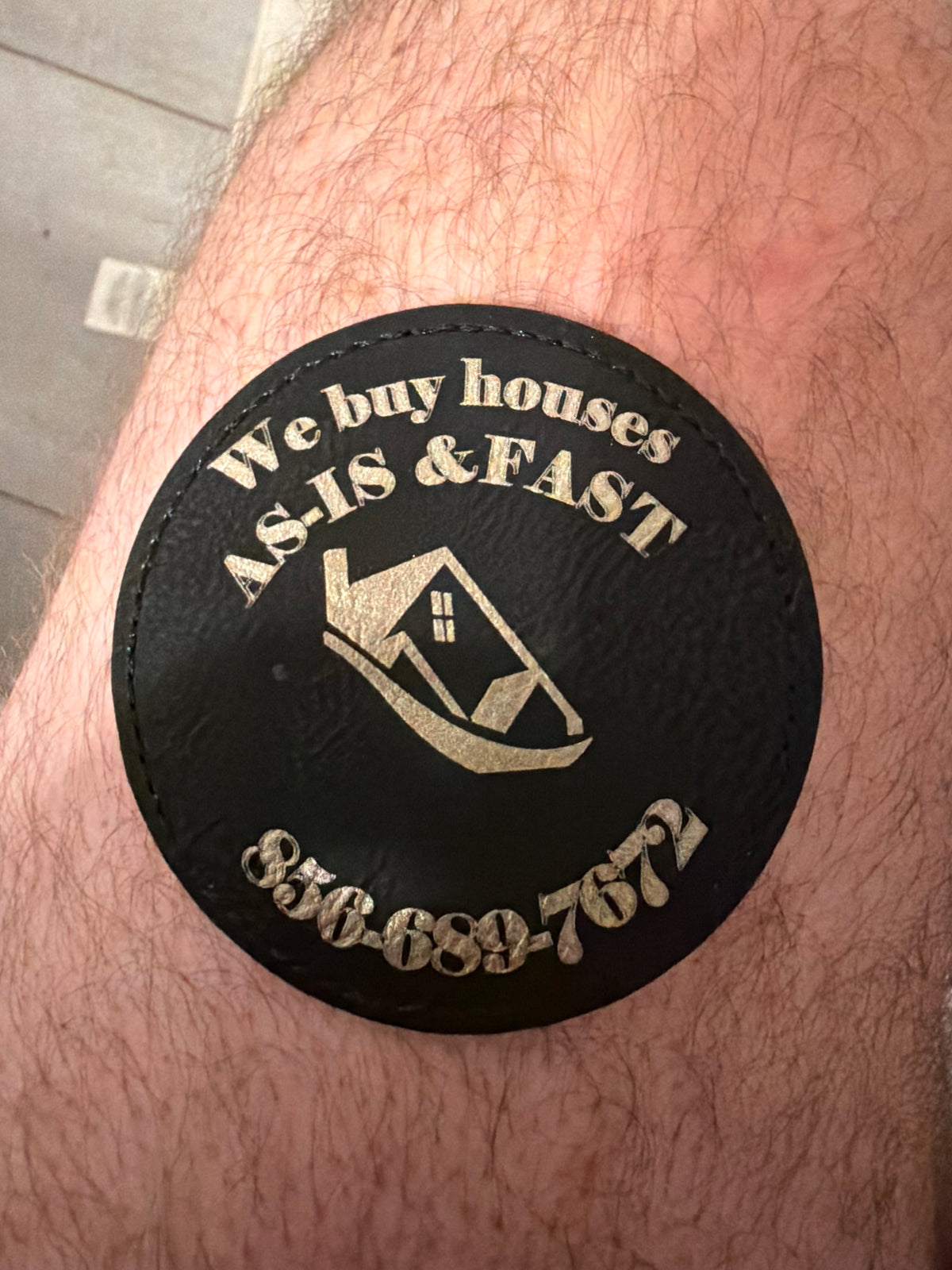 Custom Logo Leather Patches — Hats, Jackets and Workwear